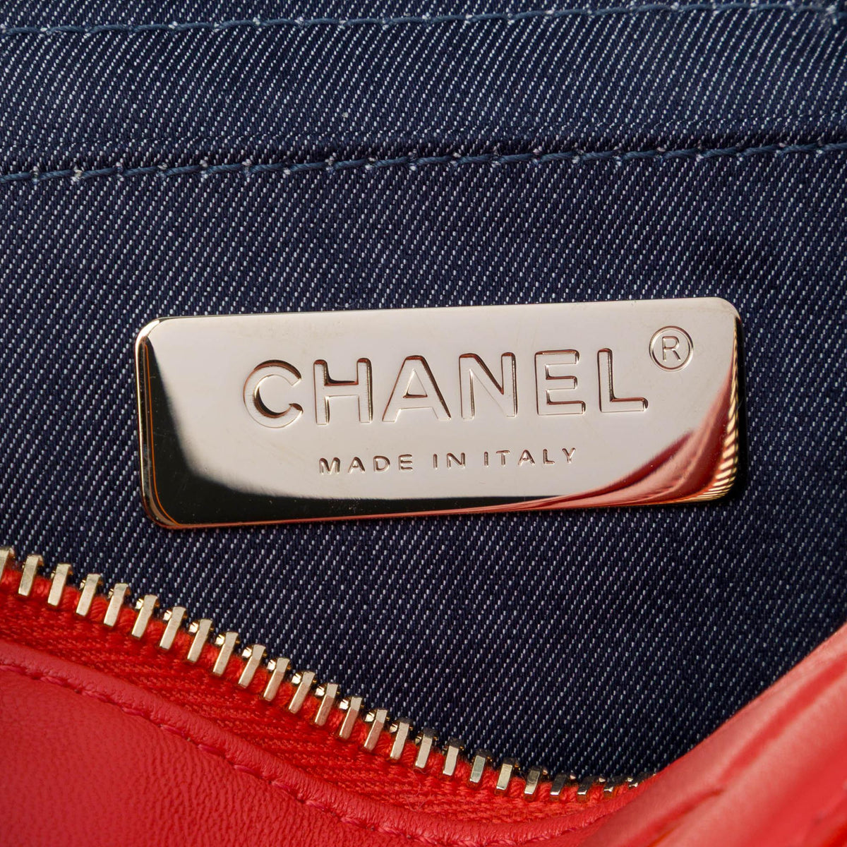 Chanel CC Lambskin Vanity Case