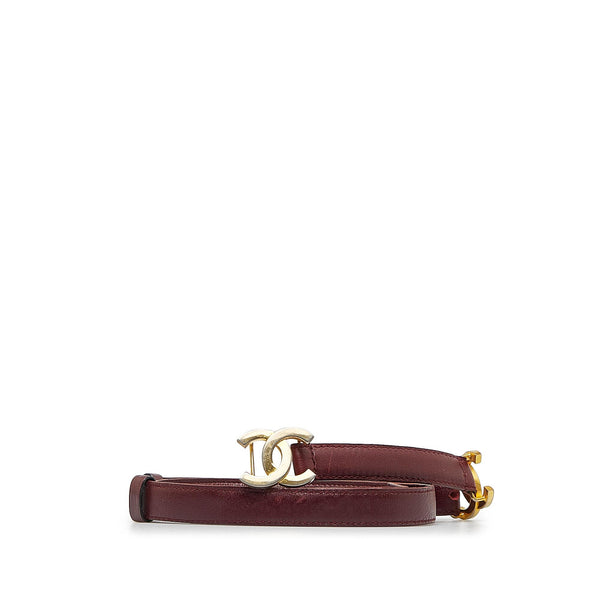 Chanel CC Leather Belt - 31 / 78.00 (SHG-x1mmag)