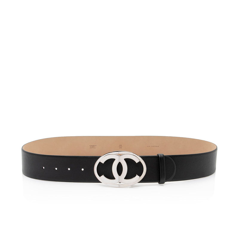 Chanel CC Logo Belt - Size 36 / 90 (SHF-5KF8I3)