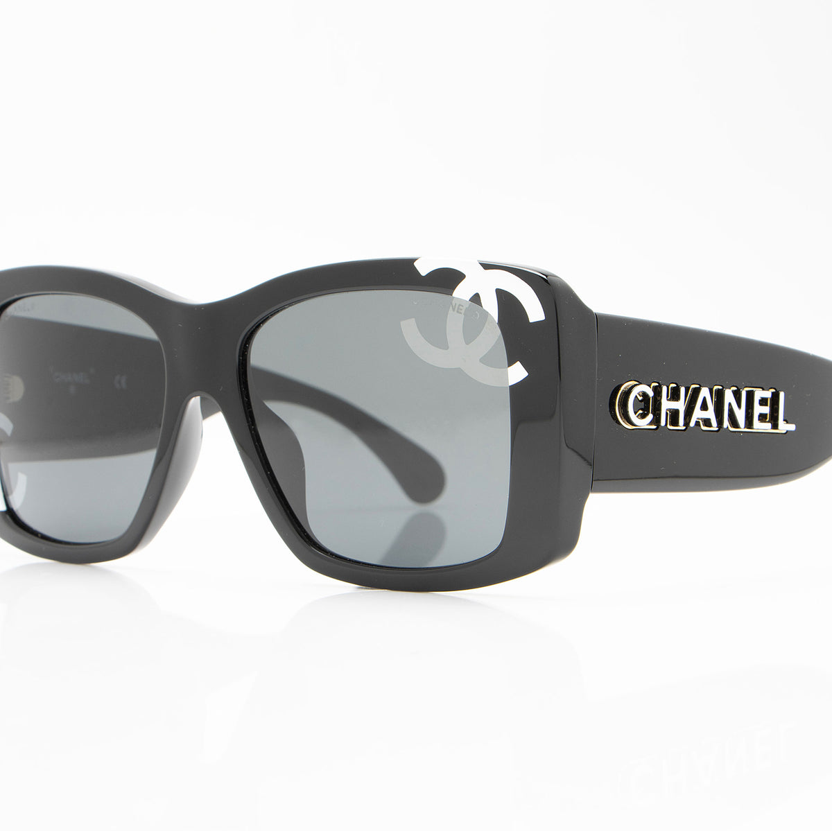 Chanel CC Logo Square Sunglasses