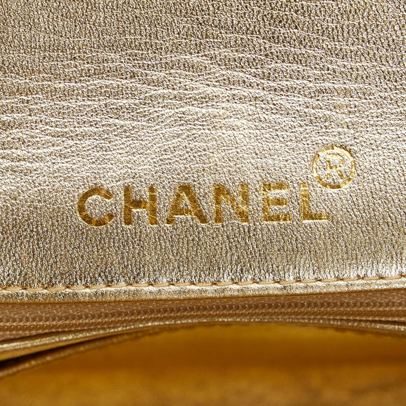 Chanel CC Matelasse Lambskin Flap Bag (SHG-5yyzCW) – LuxeDH