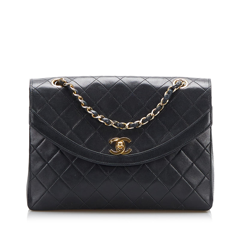 Chanel CC Matelasse Shoulder Bag (SHG-kl8DIA) – LuxeDH