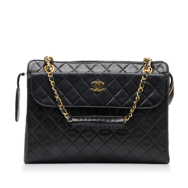 Chanel CC Matelasse Shoulder Bag (SHG-Wf2wMJ) – LuxeDH
