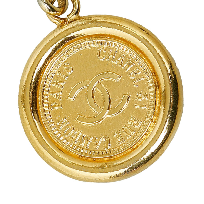 Chanel CC Medallion Chain-Link Belt - 36 / 92 (SHG-9jqQNh)