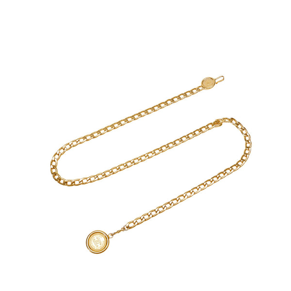 Chanel CC Medallion Chain-Link Belt - 38 / 96.00 (SHG-KLejGi)