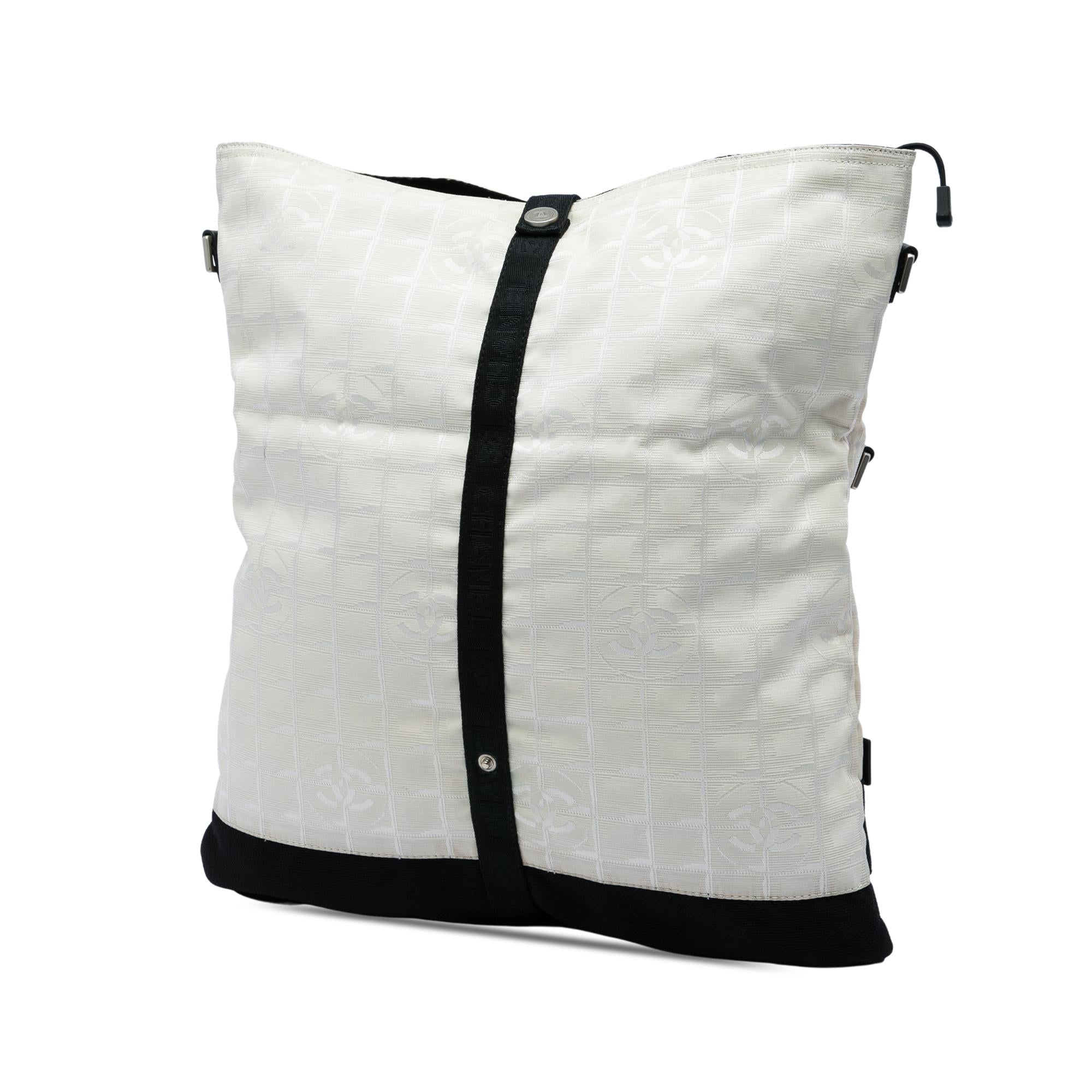 Chanel CC New Travel Line Sports Bicolor Nylon Crossbody