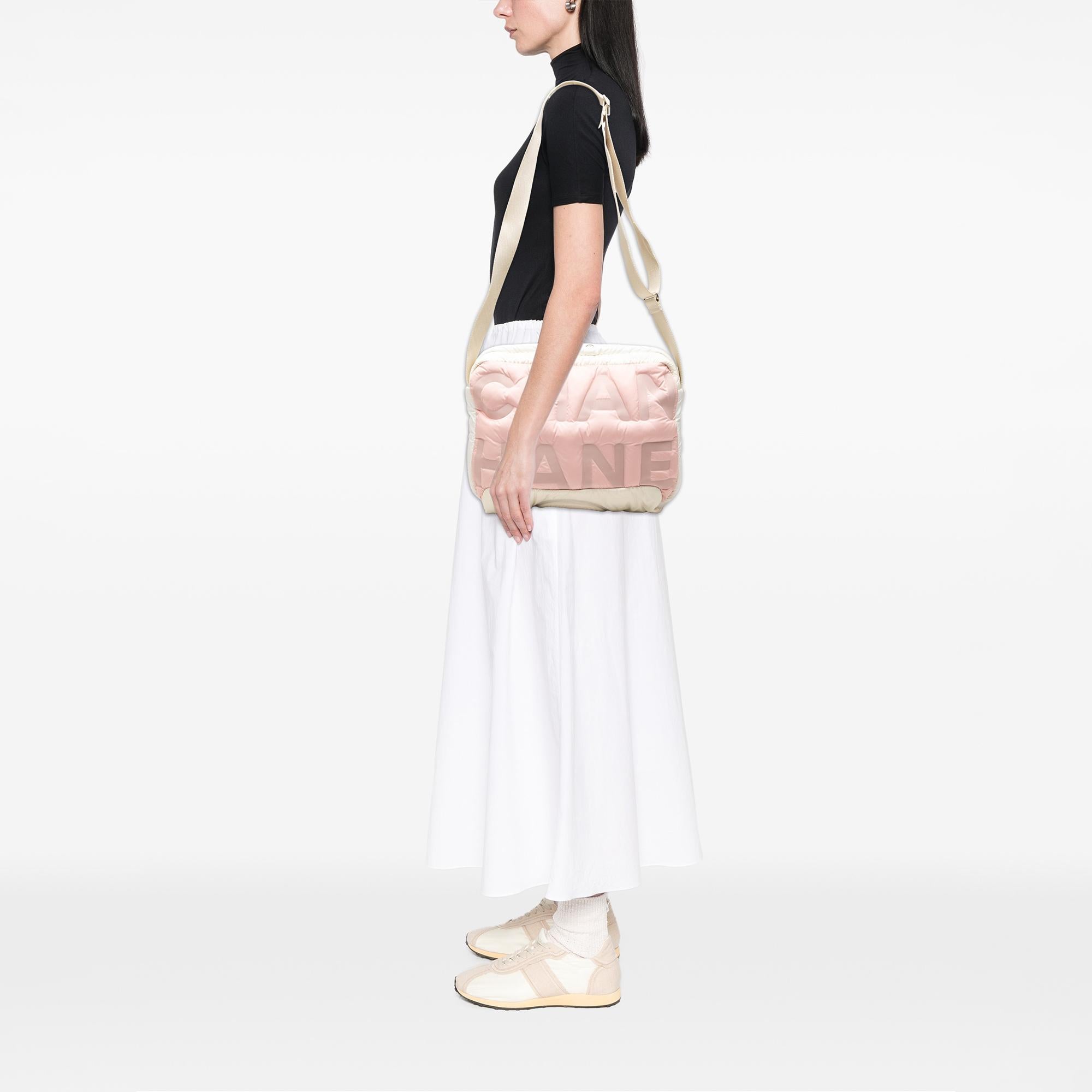 Chanel CC Nylon Doudoune Crossbody