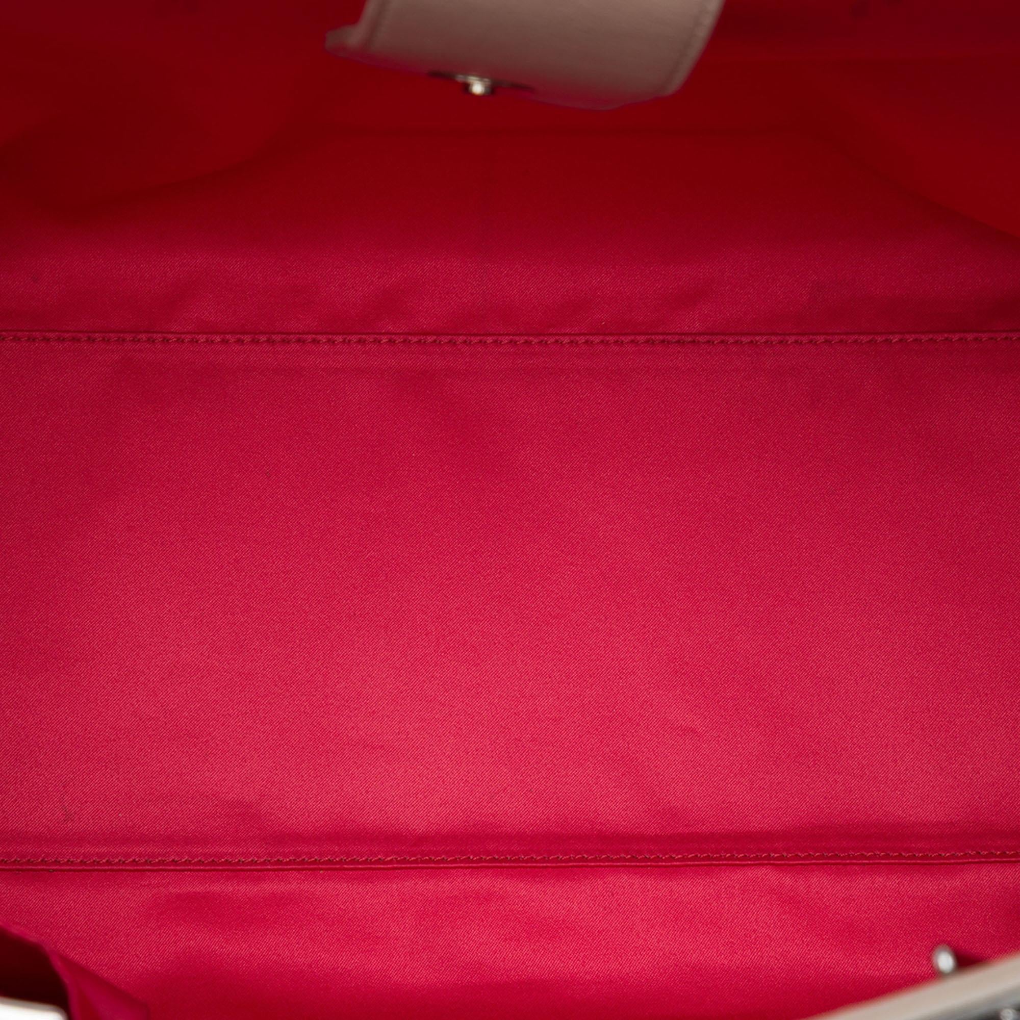 Chanel CC Patent Lipstick Ligne Tote