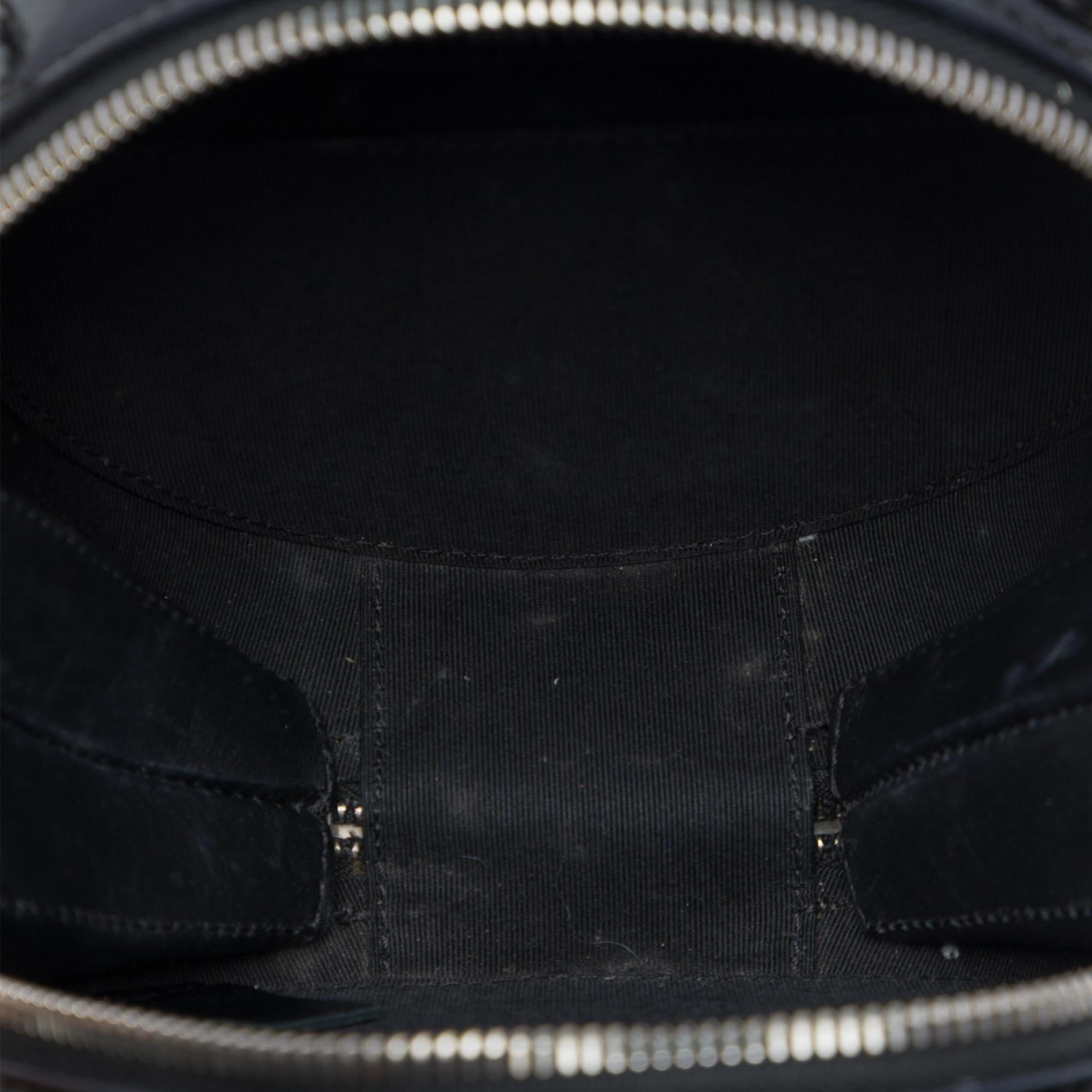 Chanel CC Patent Round as Earth Bag