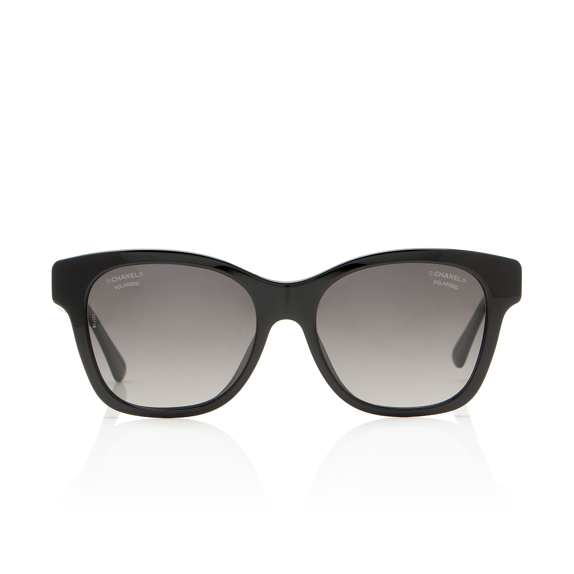 Chanel CC Pearl Wayfarer Sunglasses