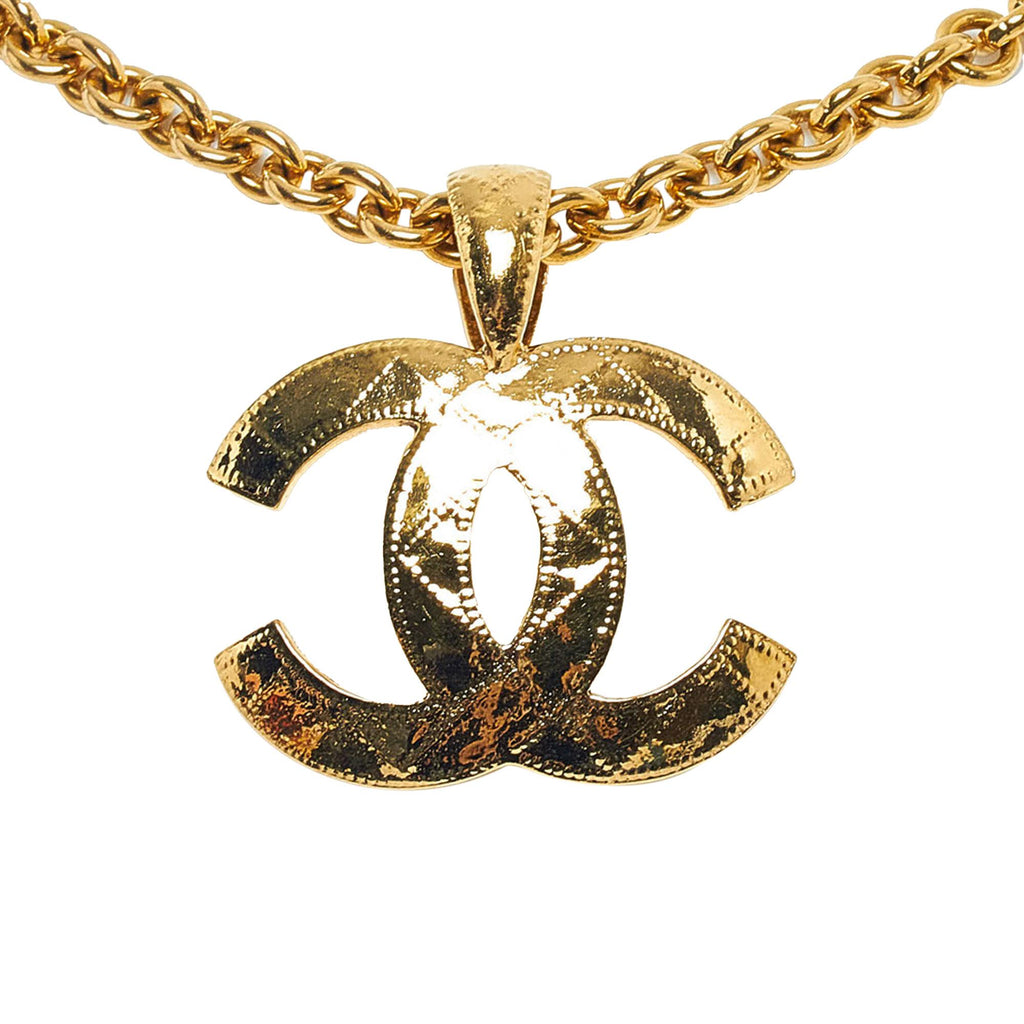 Chanel CC Pendant Necklace (SHG-YiHwRL)