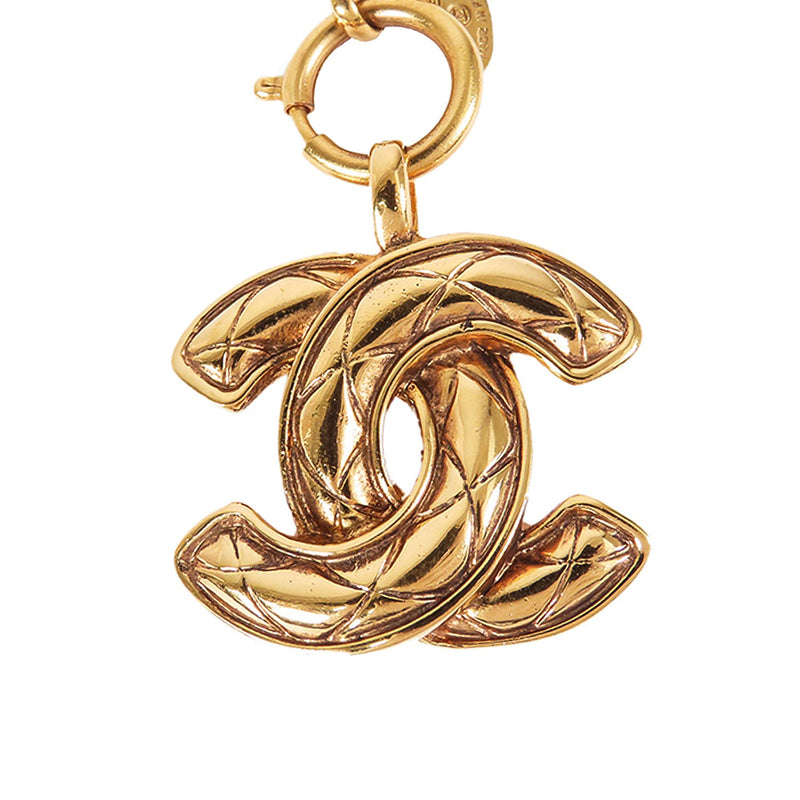 Chanel CC Pendant Necklace (SHG-GNRQLN)