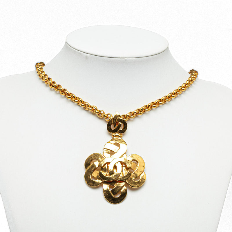 Chanel CC Pendant Necklace (SHG-ZEY7gu)