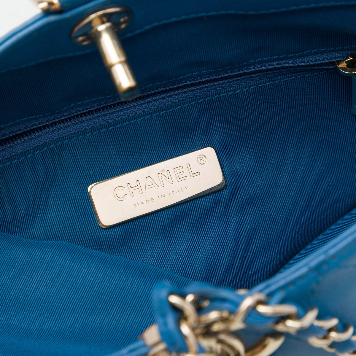 Chanel CC Quilted Calfskin Bucket Backpack