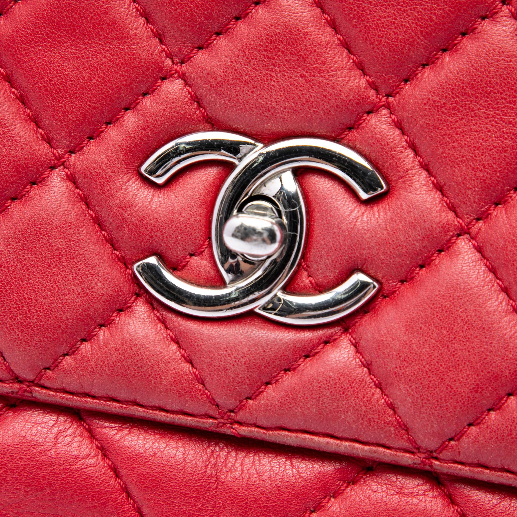 Chanel CC Quilted Calfskin In The Business Flap