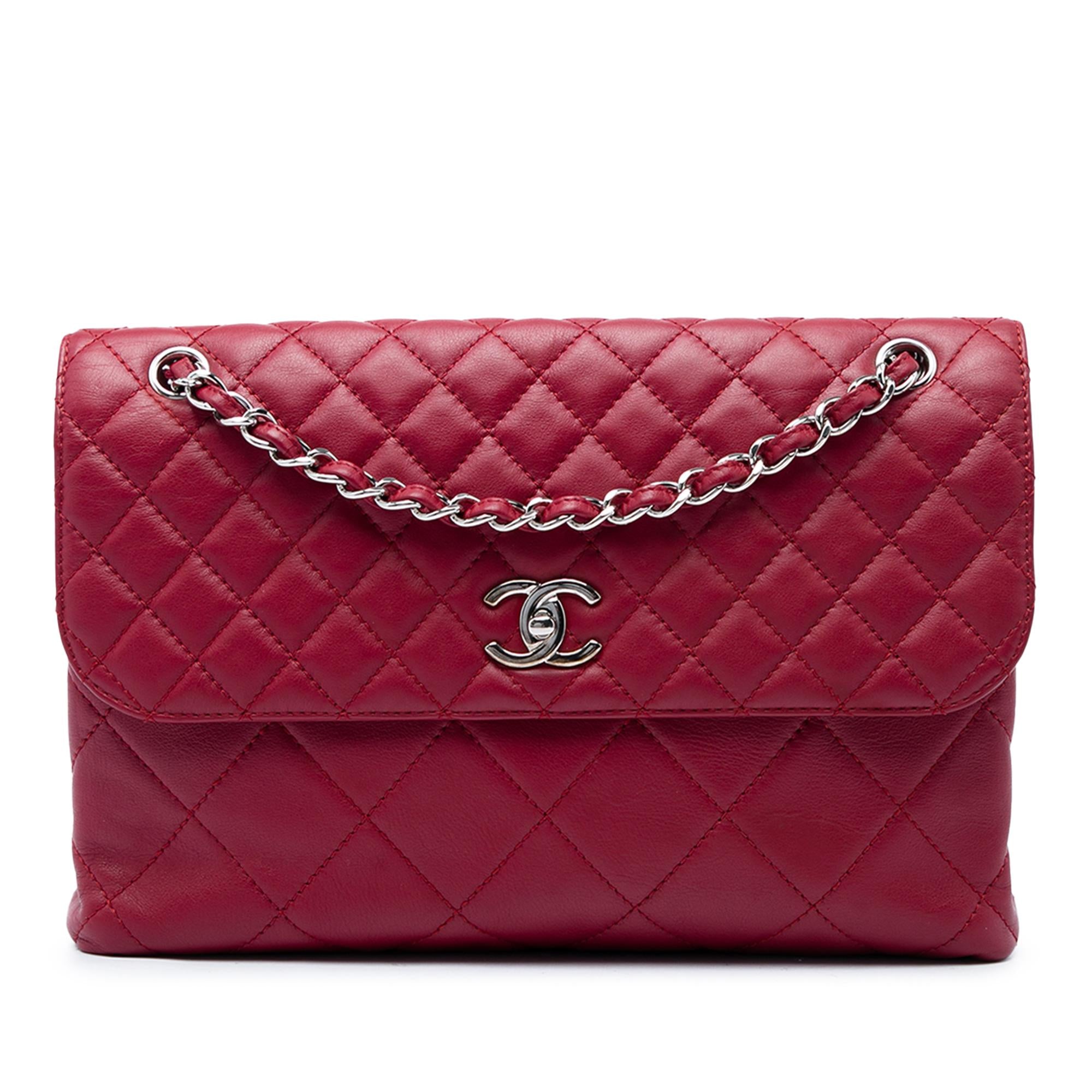 Chanel CC Quilted Calfskin In The Business Flap