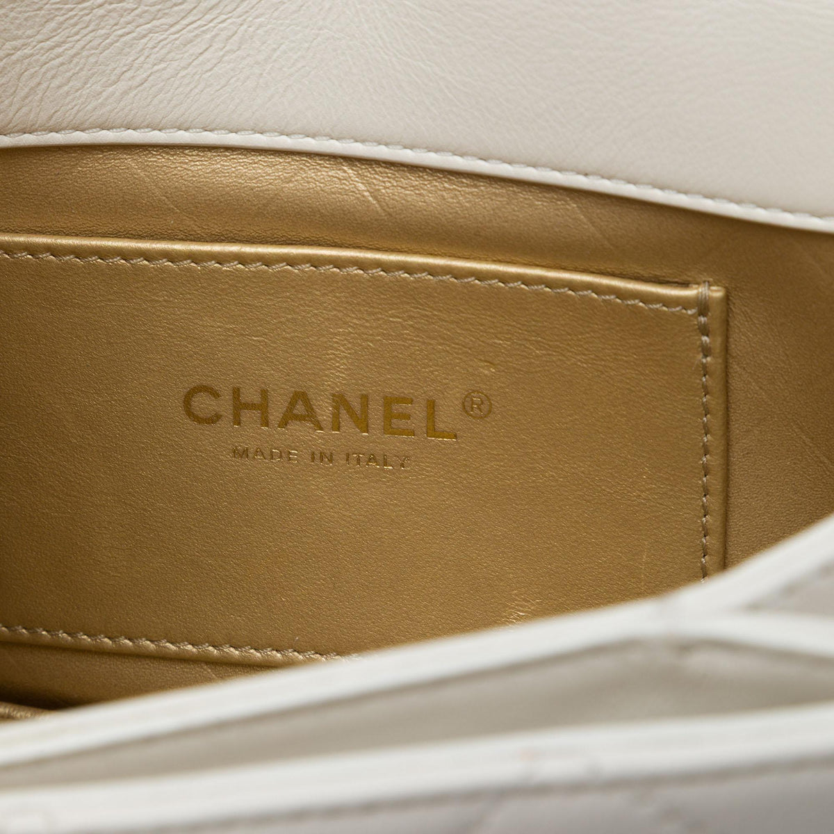 Chanel CC Quilted Calfskin Round Moon Messenger Flap