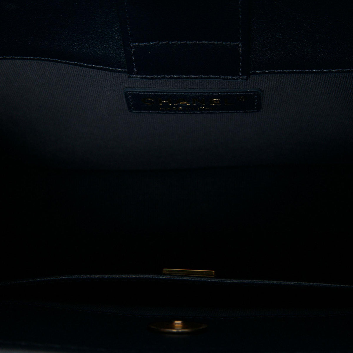 Chanel CC Quilted Denim Hobo Bag