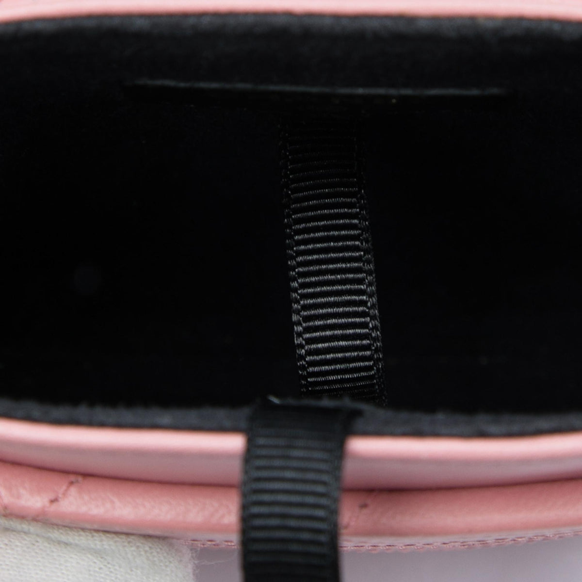 Chanel CC Quilted Lambskin Chain Around Phone Holder