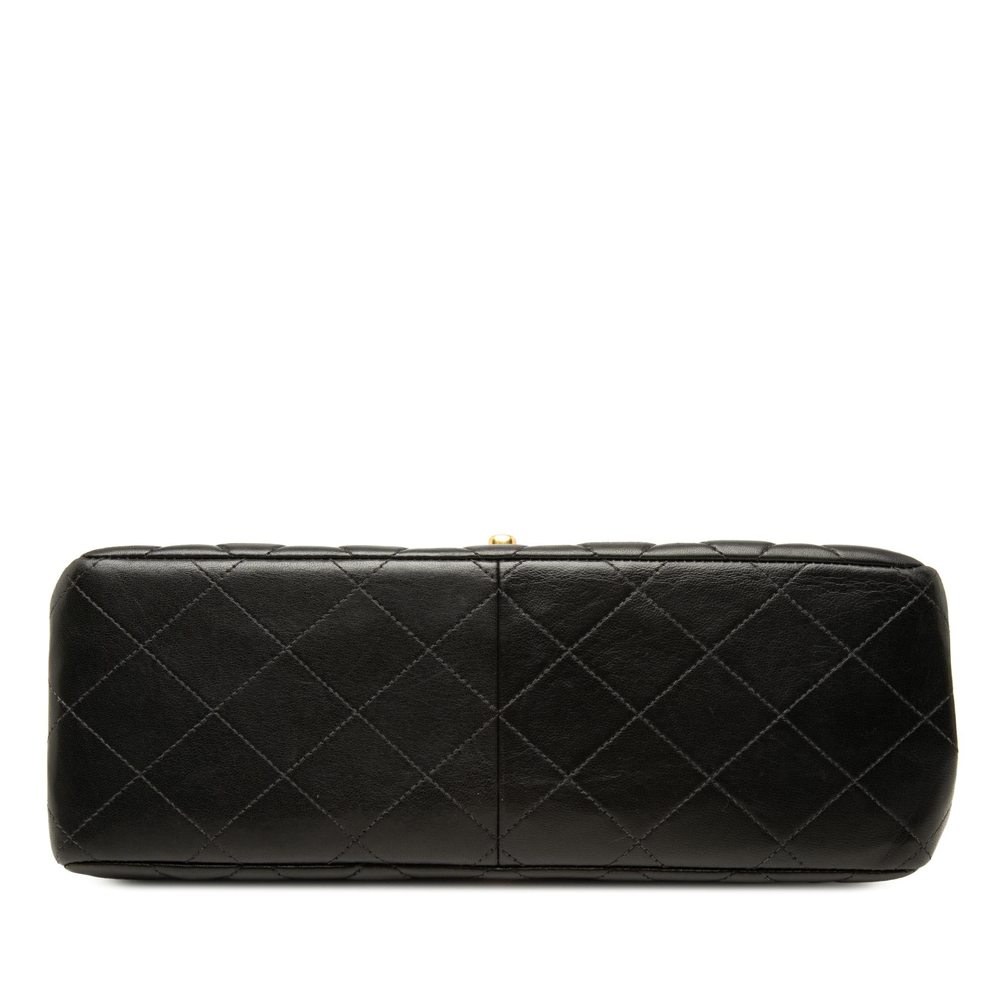 Chanel CC Quilted Lambskin Double Sided Flap