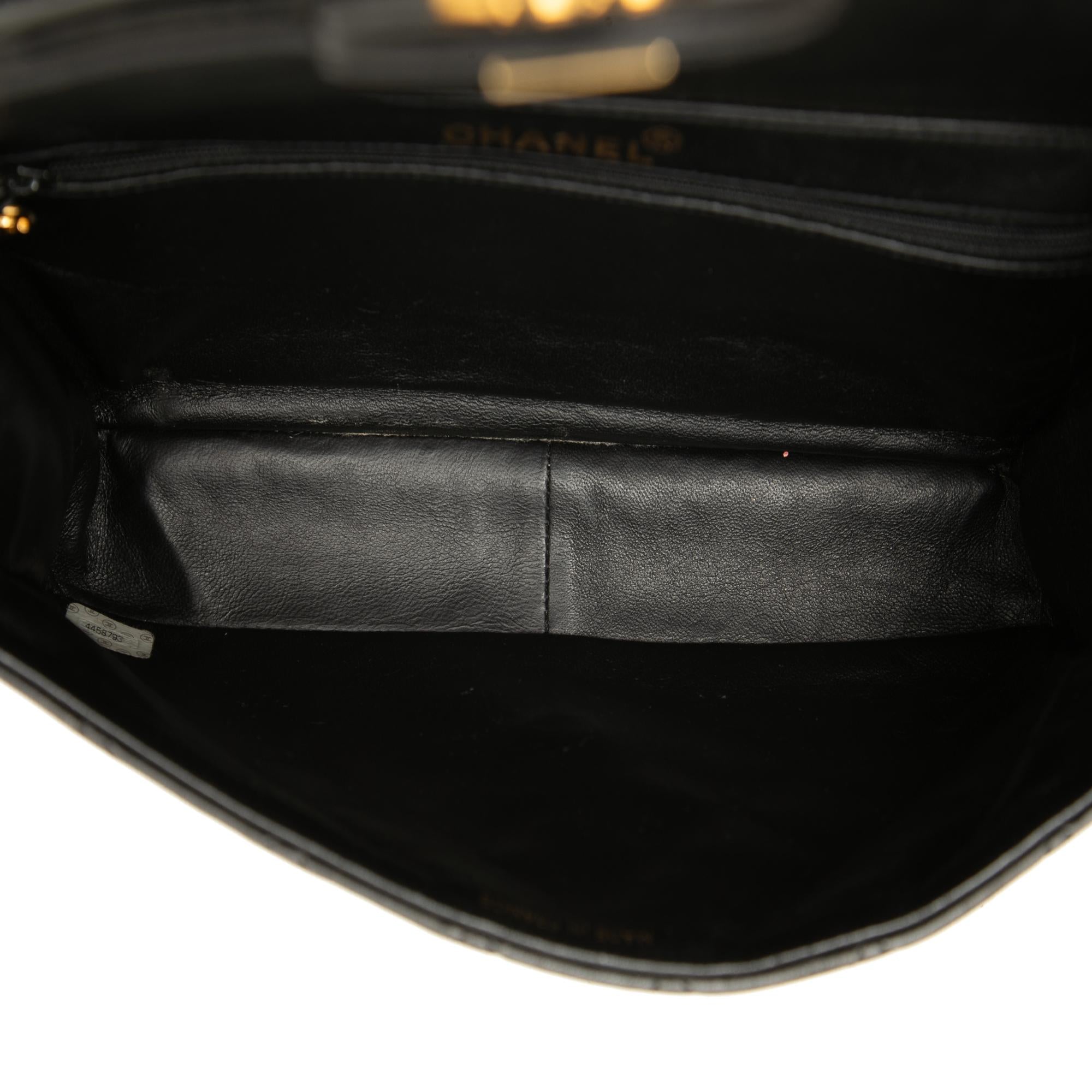 Chanel CC Quilted Lambskin Double Sided Flap