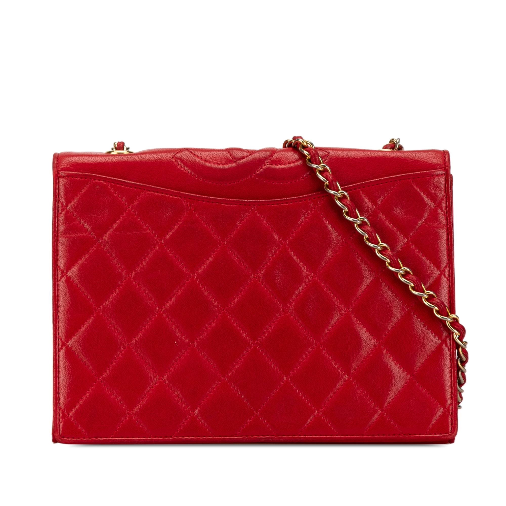 Chanel CC Quilted Lambskin Full Flap (SHG-sF6Lle)