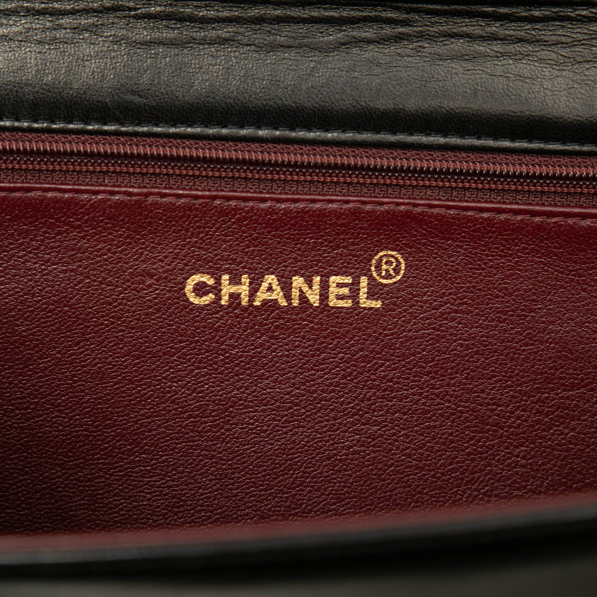 Chanel CC Quilted Lambskin Full Single Flap