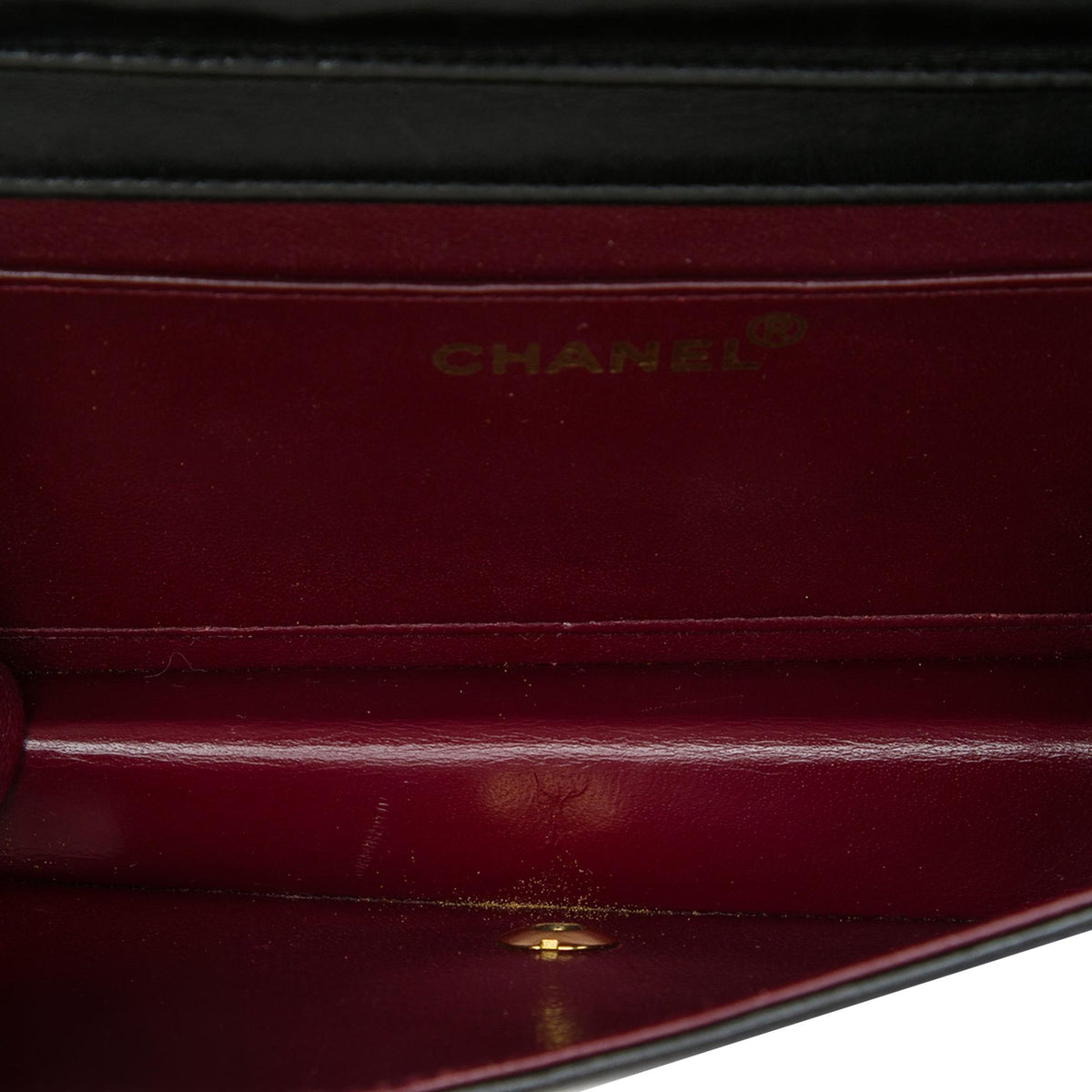 Chanel CC Quilted Lambskin Full Single Flap