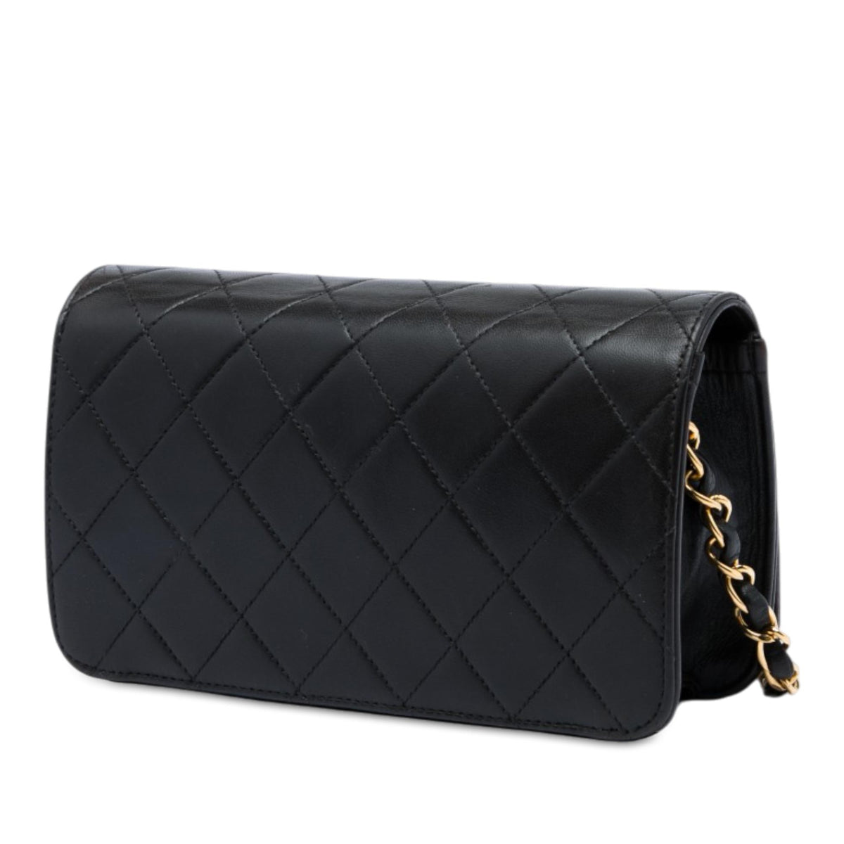 Chanel CC Quilted Lambskin Full Single Flap