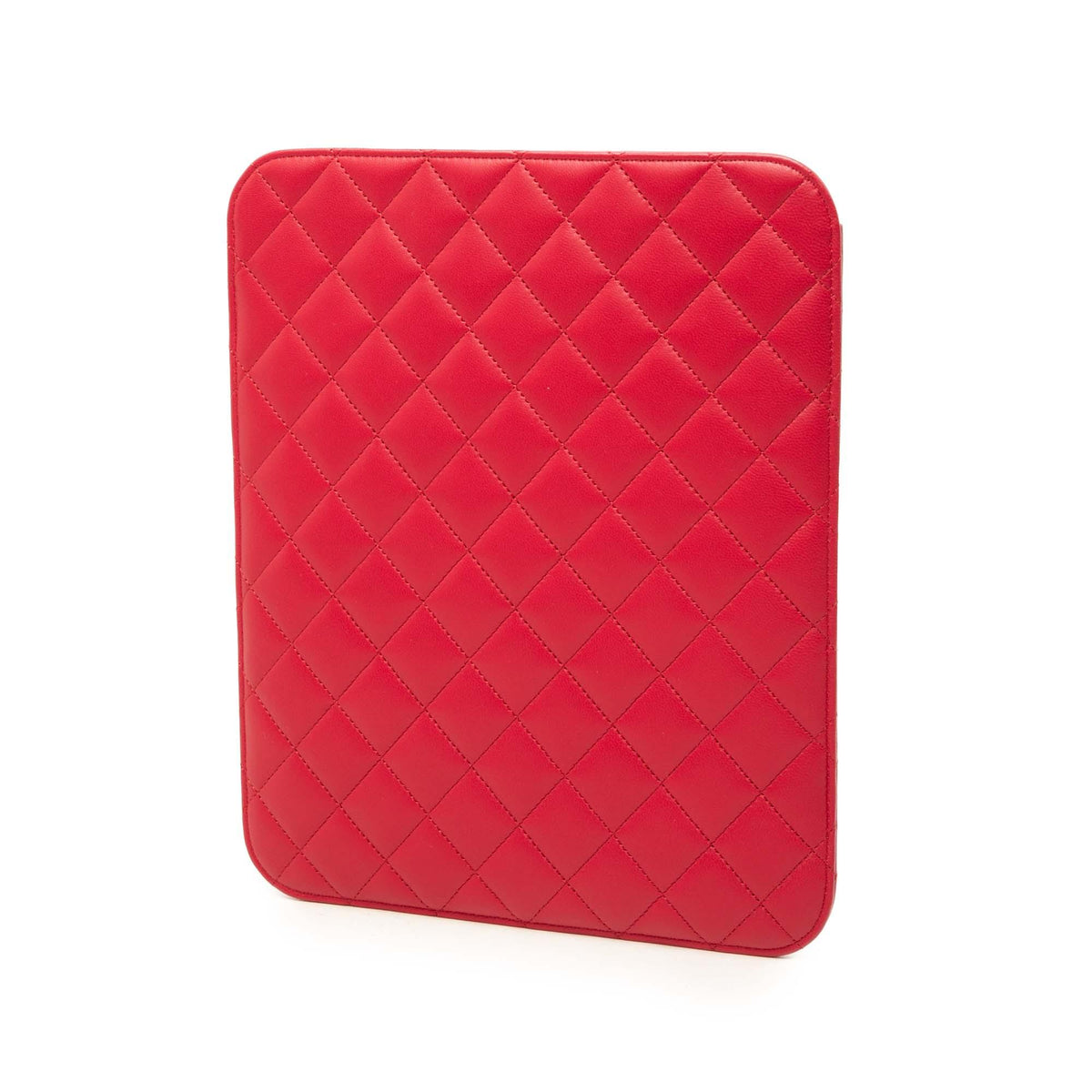 Chanel CC Quilted Lambskin Ipad Case