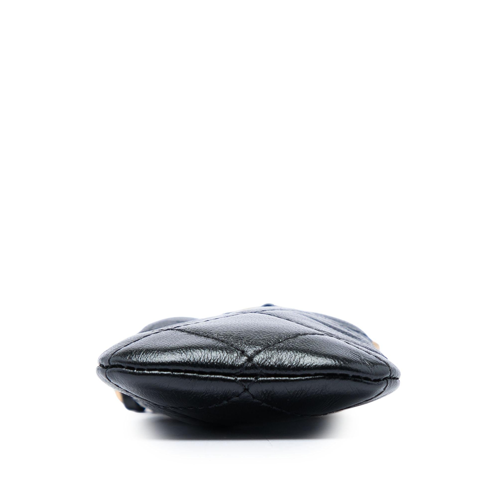Chanel CC Quilted Lambskin Lipstick Case on Chain
