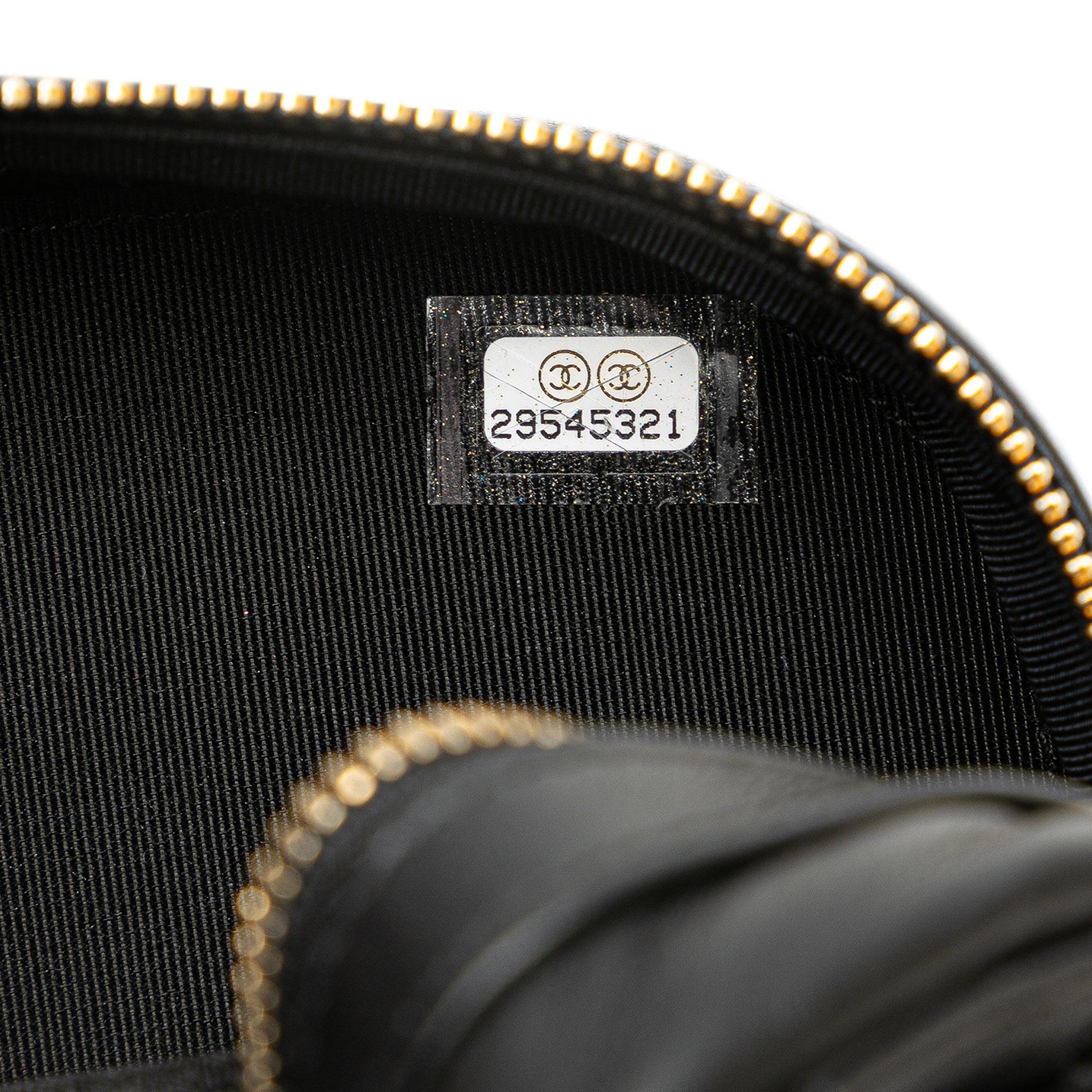 Chanel CC Quilted Lambskin Octagon Camera Case