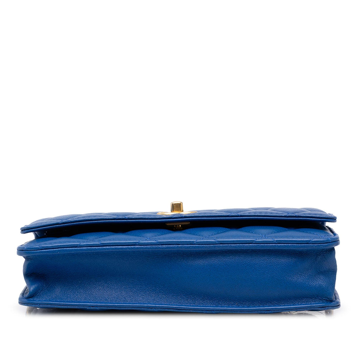 Chanel CC Quilted Lambskin Pearl Crush Wallet On Chain