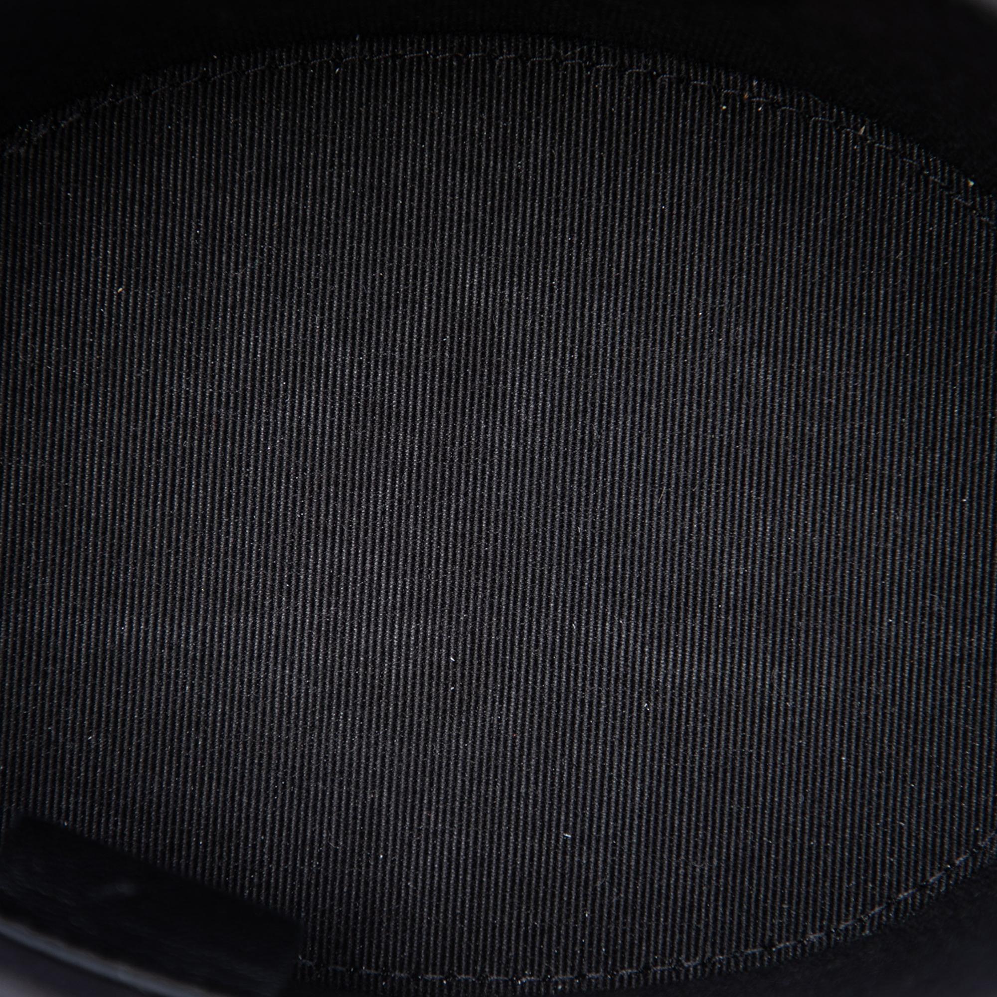 Chanel CC Quilted Lambskin Round Vanity Clutch With Chain