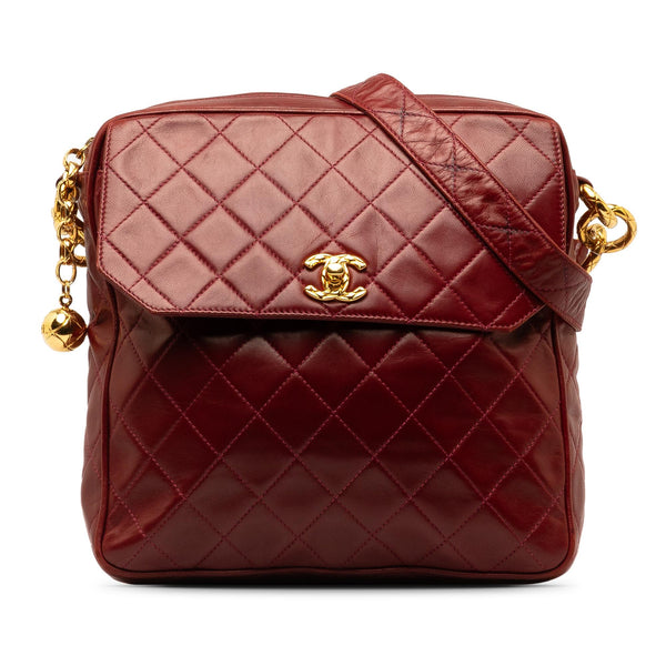 Chanel CC Quilted Lambskin Shoulder Bag (SHG-Q3k70Q)