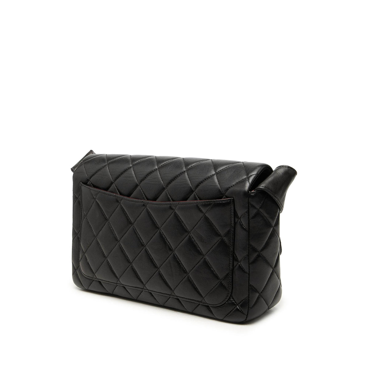 Chanel CC Quilted Lambskin Single Flap