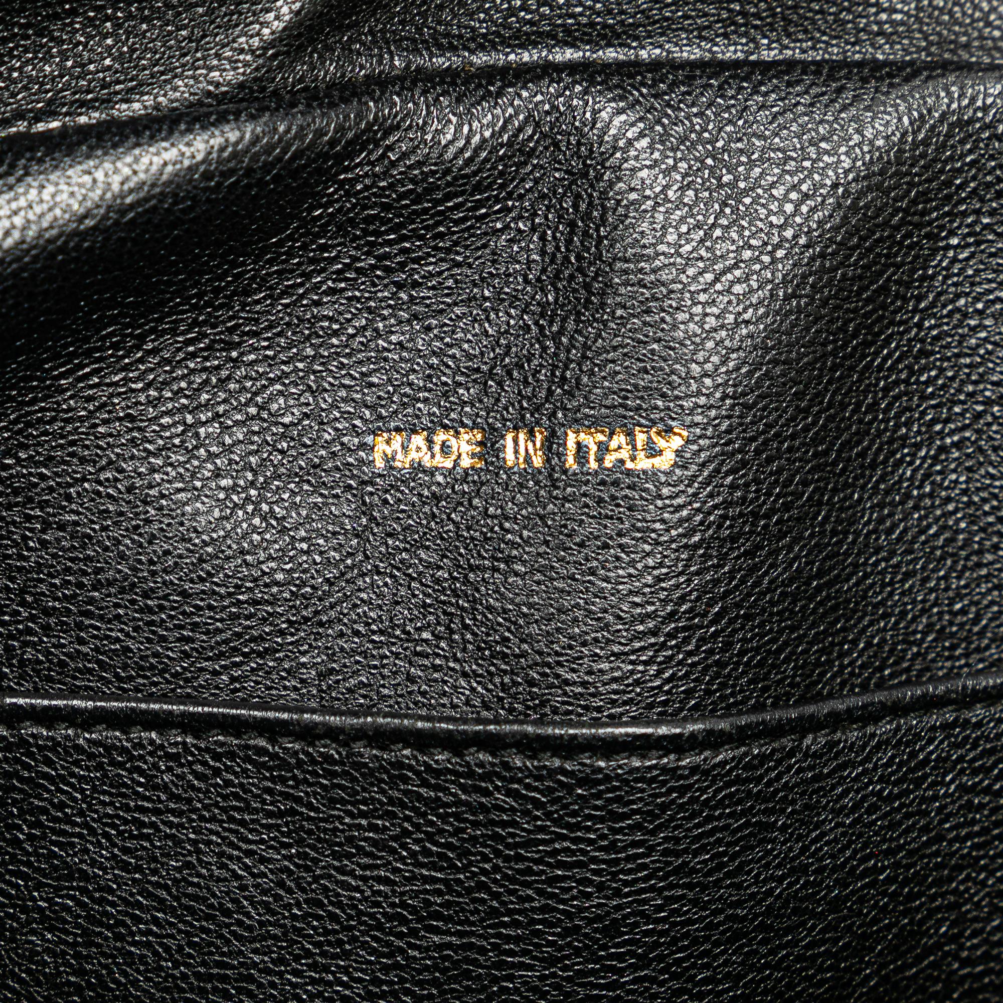 Chanel CC Quilted Lambskin Tassel Crossbody