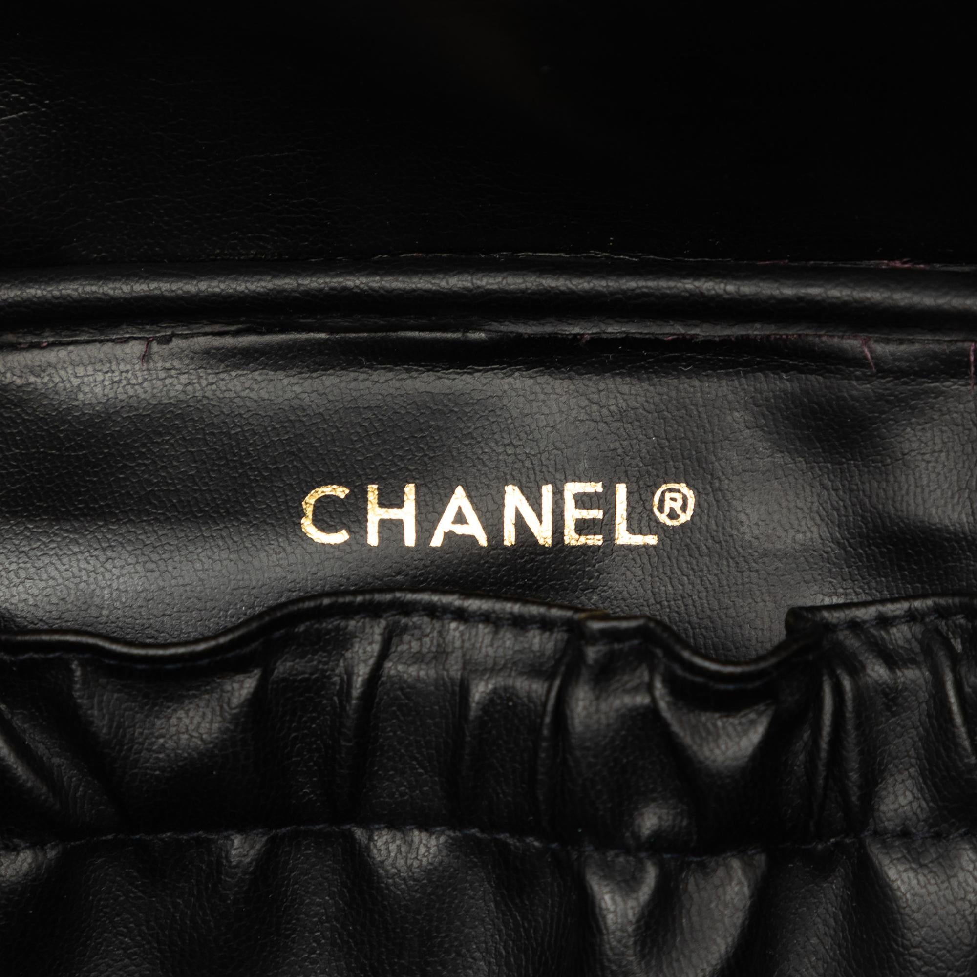 Chanel CC Quilted Lambskin Vanity Bag