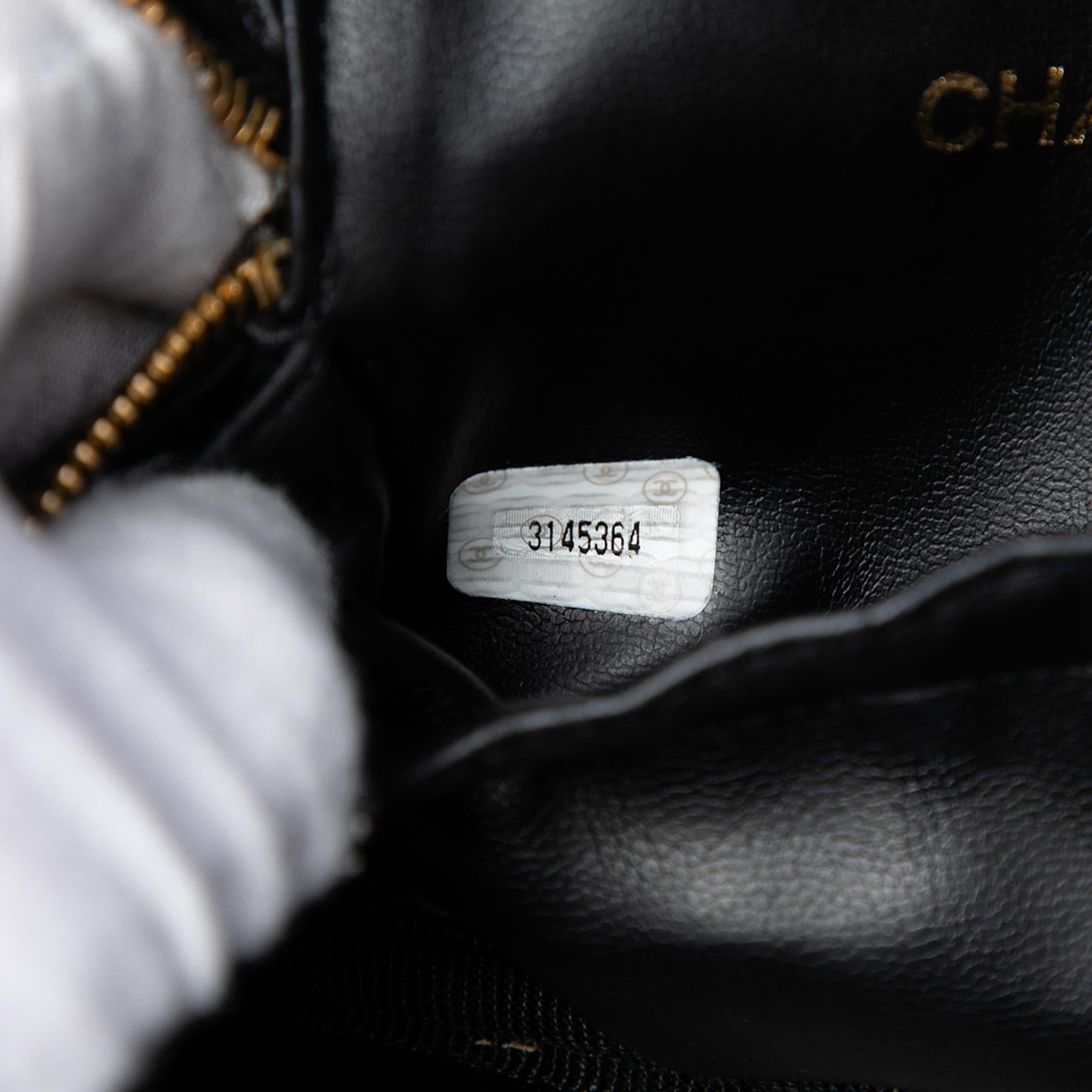 Chanel CC Quilted Lambskin Vanity Case