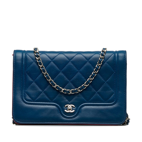 Chanel CC Quilted Lambskin Wallet On Chain (SHG-hwVWYz)