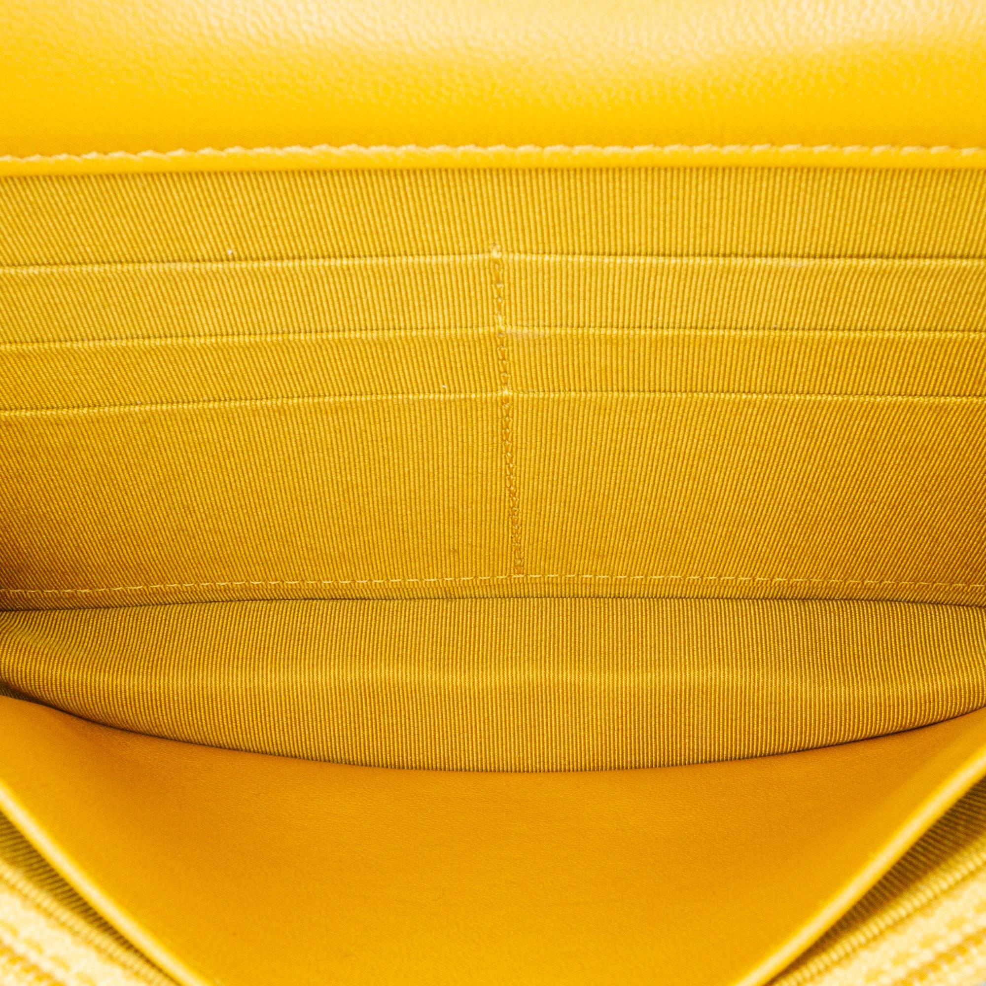 Chanel CC Quilted Lambskin Wallet On Chain