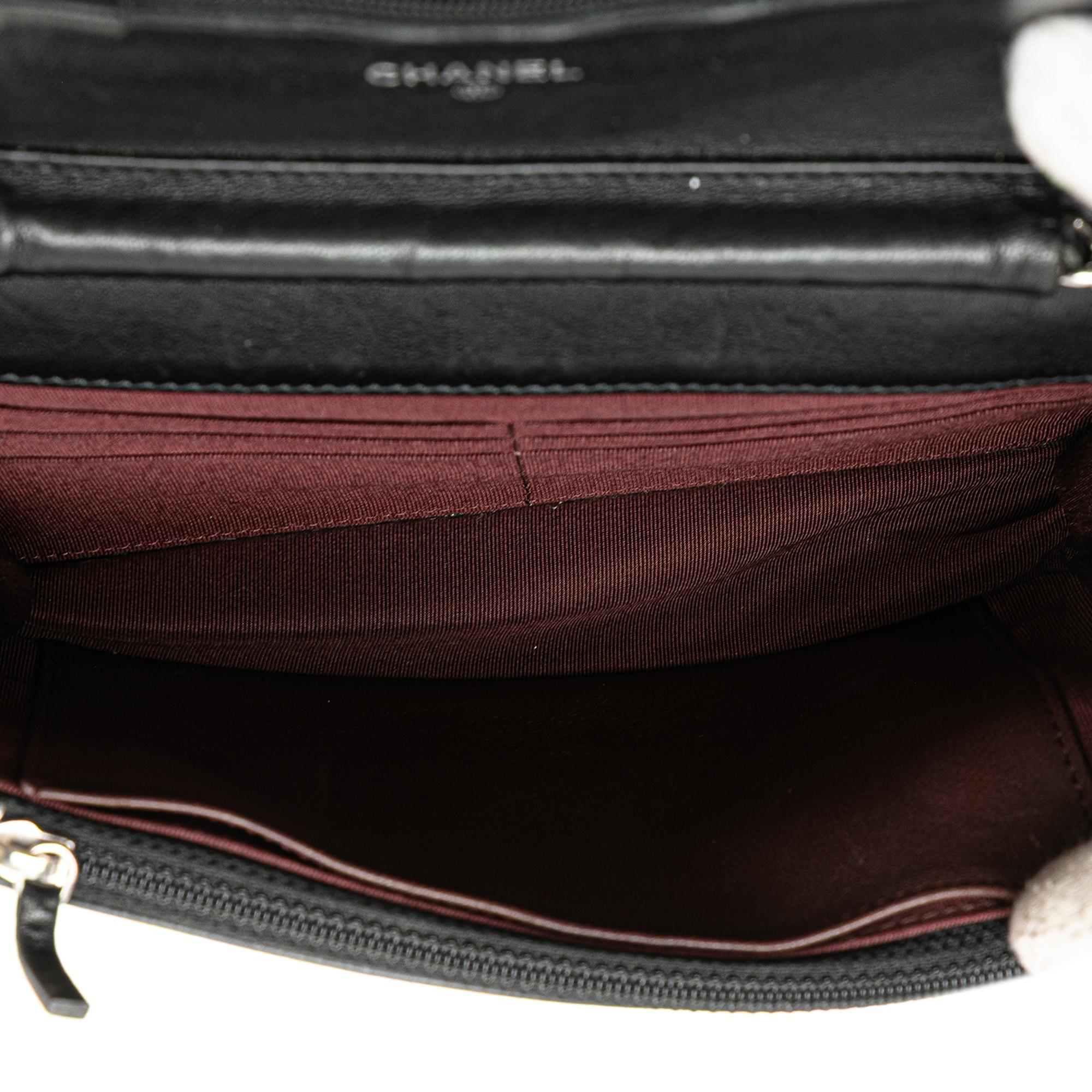 Chanel CC Quilted Lambskin Wallet On Chain