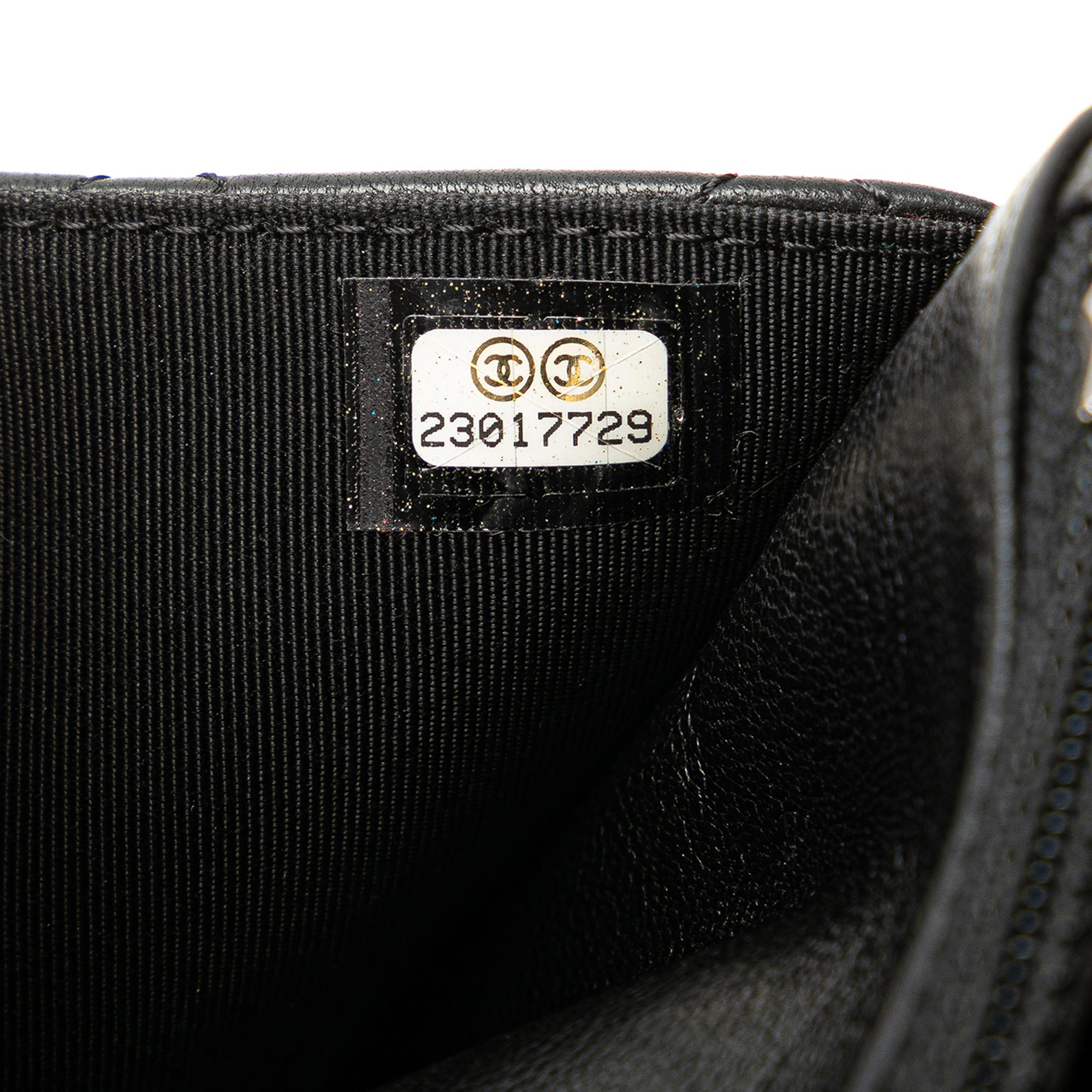 Chanel CC Quilted Lambskin Wallet On Chain