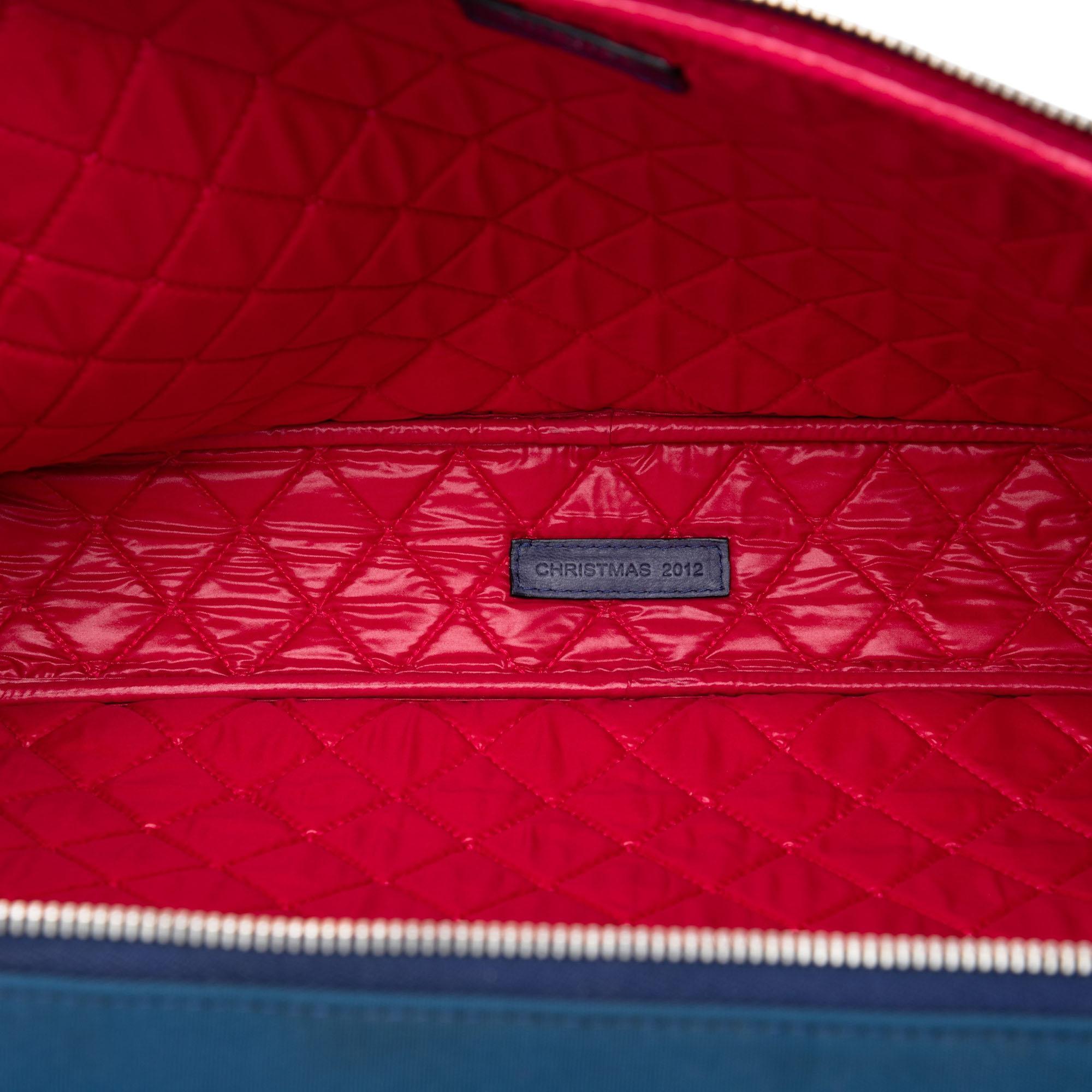 Chanel CC Quilted Nylon Laptop Case