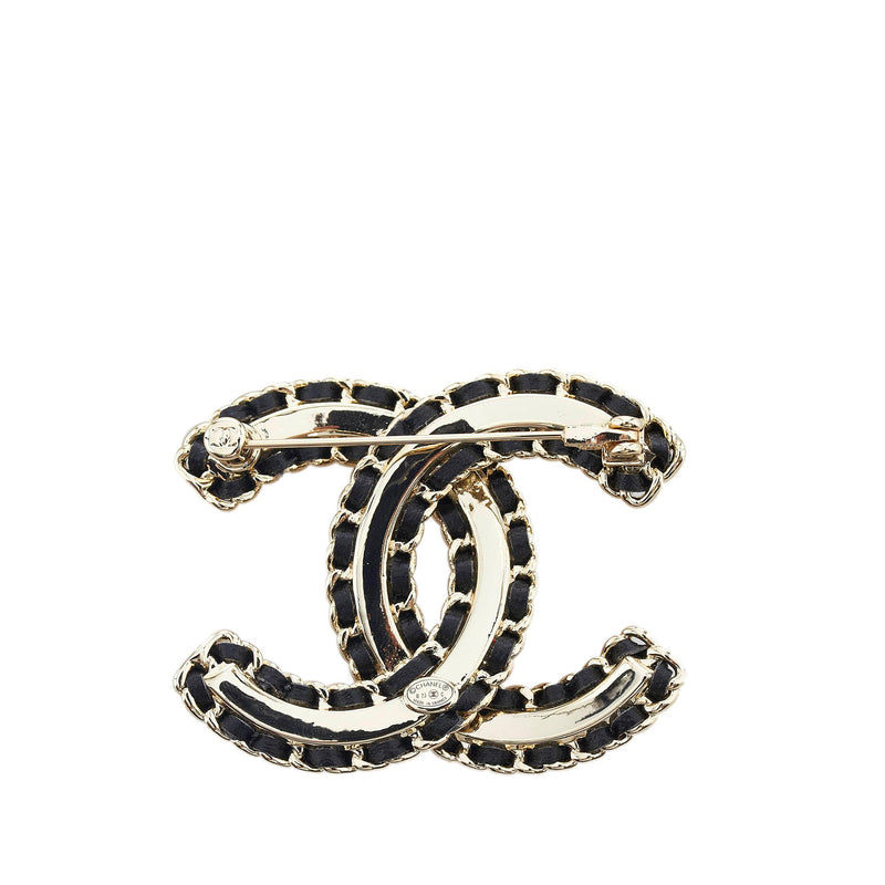 Chanel rhinestone brooch deals