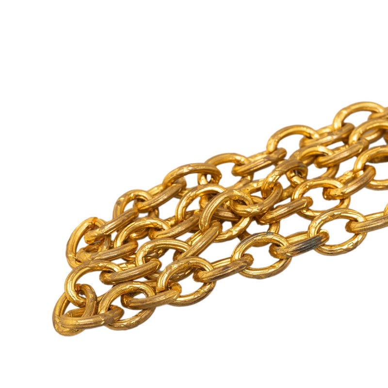 Chanel CC Round Pendant Necklace (SHG-lDIfMU)