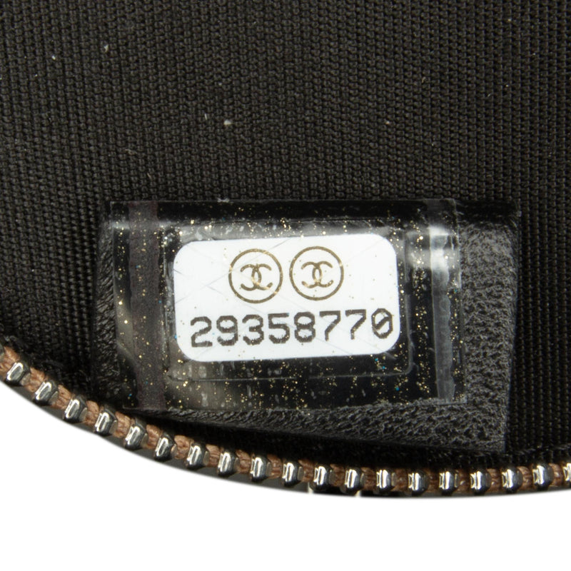 Chanel CC Round Triple Zip Crossbody Bag (SHG-kLY0yh)
