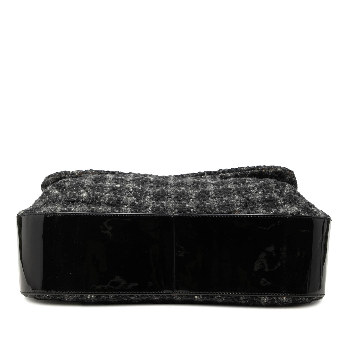 Chanel CC Tweed Top Handle Flap