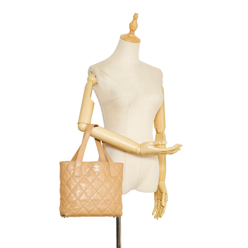 Chanel CC Wild Stitch Handbag (SHG-ICMs9I)