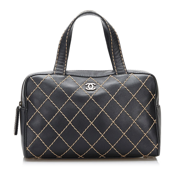 Chanel CC Wild Stitch Handbag (SHG-GrcvzM)
